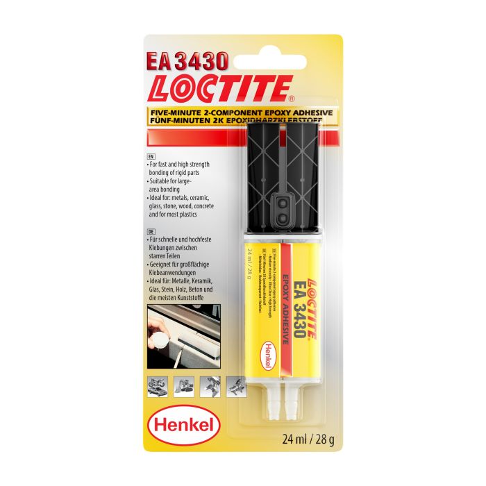 LOCTITE EA 3430, Mixed, 24 ml Twin syringe