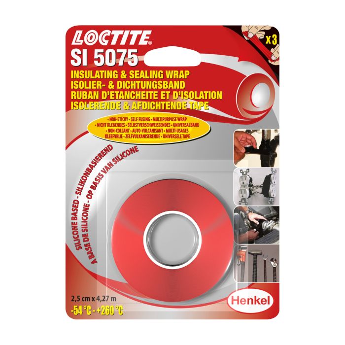 LOCTITE SI 5075, Black, 4.27 m Roll