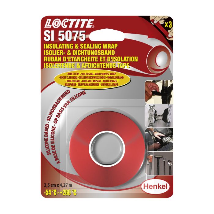 LOCTITE SI 5075, Red, 4.27 m Roll