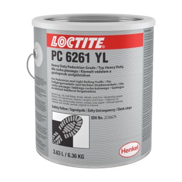 LOCTITE PC 6261, dzeltena, 6,36 kg kanna