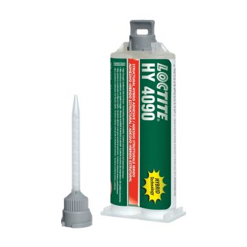 LOCTITE HY 4090, 50 g divkāršais kartridžs, kaste ar maisītājiem