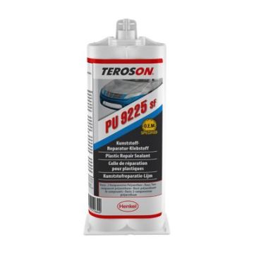 TEROSON PU 9225 SF, melns, 50 ml dubultā kasetne