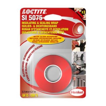 LOCTITE SI 5075, melns, 4,27 m ruļļi
