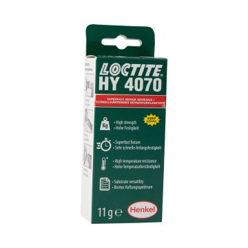 LOCTITE HY 4070, 11 g divkār&scaron;ā (dubultā) kasetne