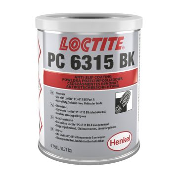 LOCTITE PC 6315, melns, 5,99 kg kanna