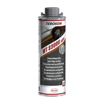TEROSON WT S3000 AQUA, pelēks, 1 l pudele